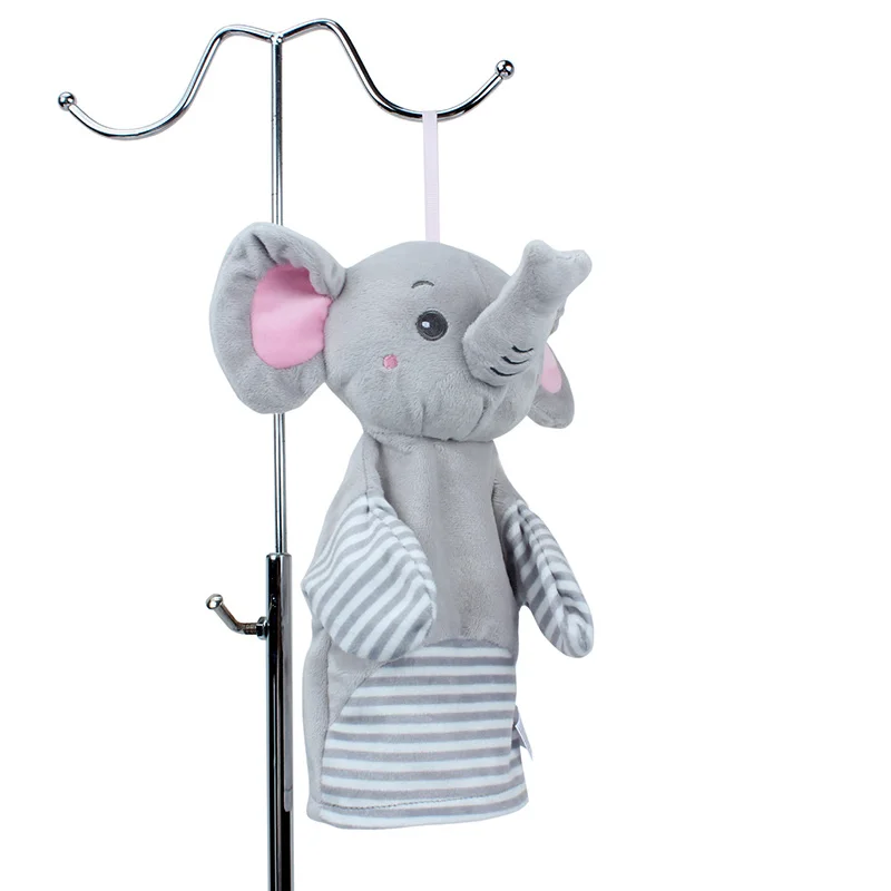 만화 동물 손 인형 플러시 장난감 동물 인형 움직이는 손 포함 어린이용