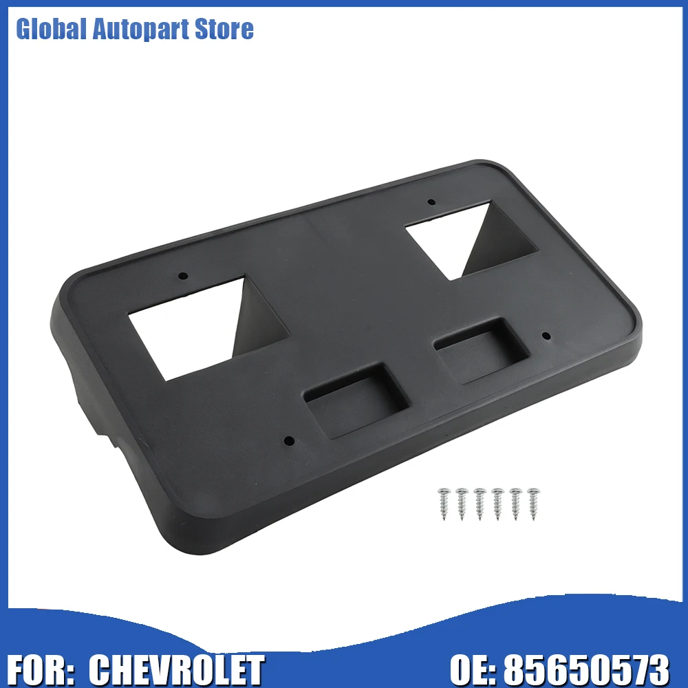 85650573 Front Bumper License Plate Bracket GM1068256 196743304472 For CHEVROLET SILVERADO 2500  3500 2024 Auto Parts