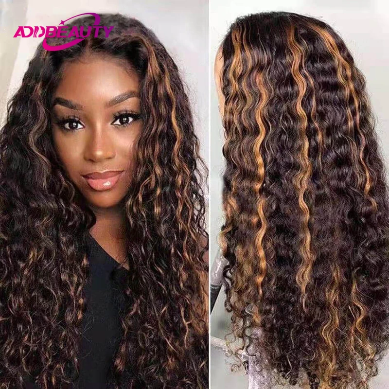 

Straight Ginger Lace Front Wig Human Hair Deep Wave 13x4 Lace Frontal Human Hair Wigs for Women Natural Pre-Plucked Hairline