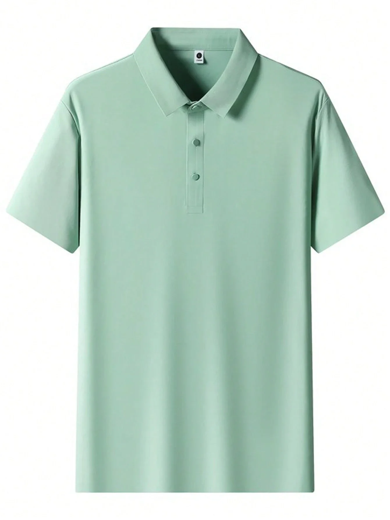 

Мужская летняя быстросохнущая дышащая рубашка с коротким рукавом, приталенного кроя, однотонная