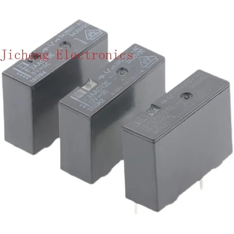 

10PCS Relay F3AA024E 5V 12V 24V F3AA005E F3AA012E 4 feet, original