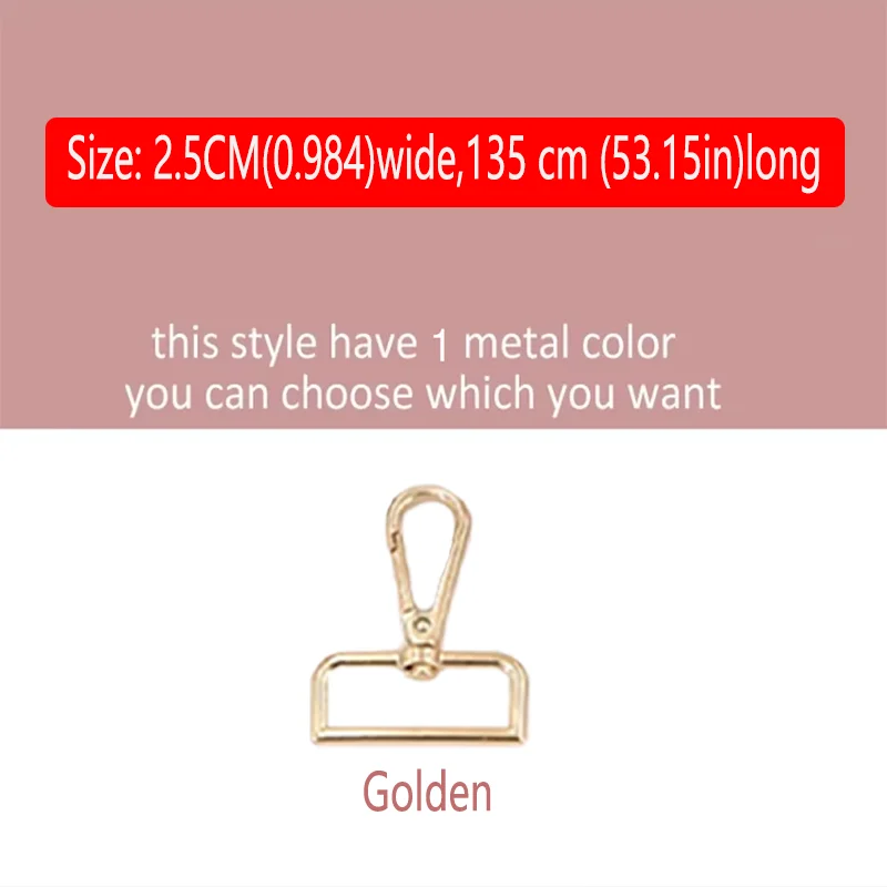 2.5 センチメートルカラフルなバッグストラップハンドバッグ用調節可能なシングルショルダーベルトストラップショルダーバッグバッグアクセサリー交換ベルト