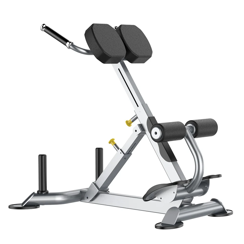 

High Quality Fitness Equipment Strength Training Roman Chair 45 Degree Back Extension Exercise Bench