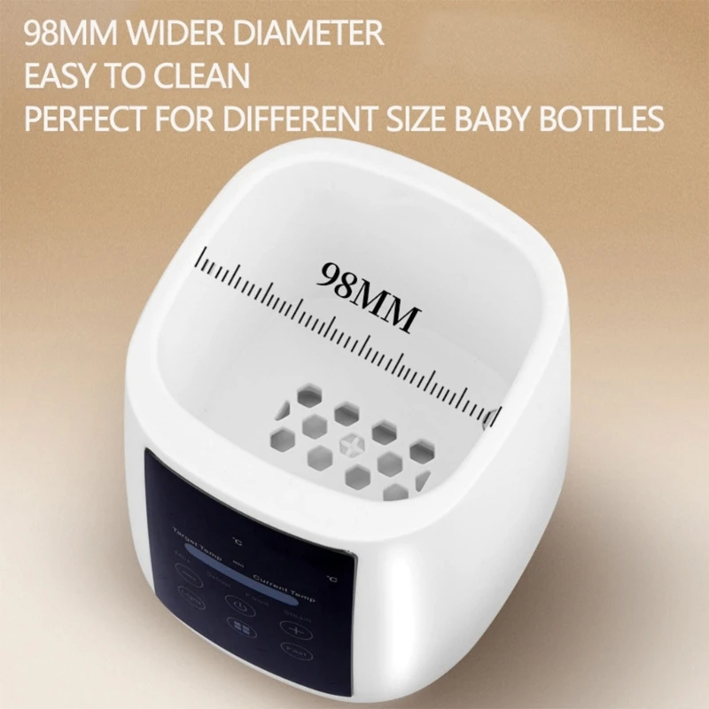 6 in 1 Baby Bottle Warmer with Timer & Temperature Controls Digital LCDdisplay Baby Bottle Warmer for for Breastmilk