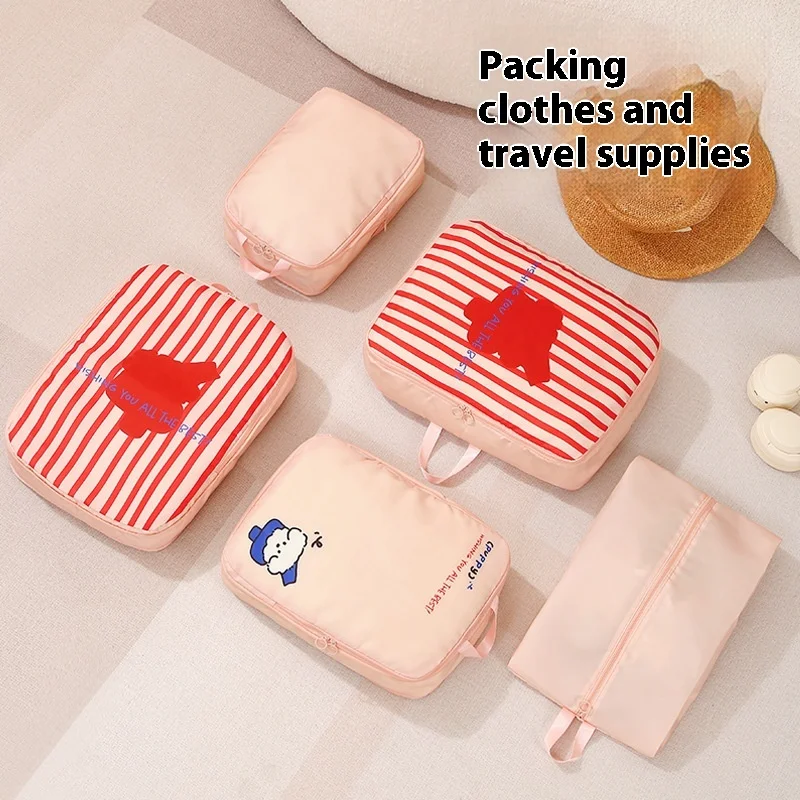 

Large Capacity Travel Storage Bags, Portable Compression Packing Organizers for Clothes , Suitcase Organizer for Travel