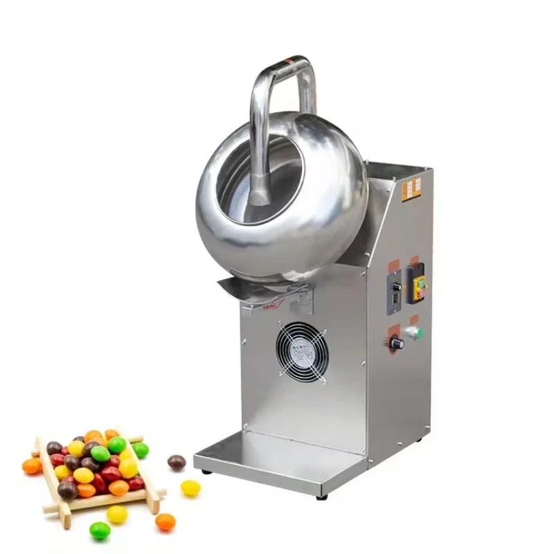 Sugar Coating Polishing Machine Chocolate Panning Automatic Coater