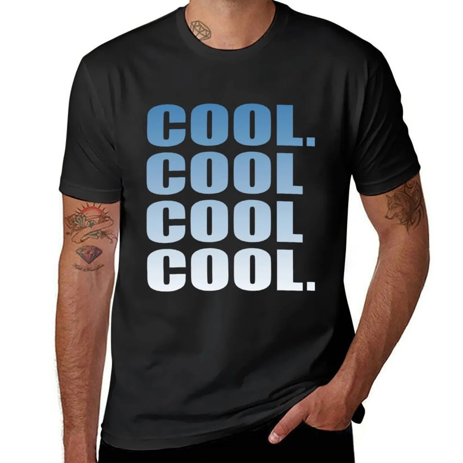 

Community - Cool. Cool Cool Cool. T-Shirt kawaii clothes summer top men t shirt