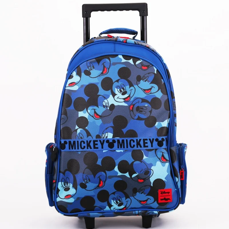 Disney Mickey Smiggle Hot-selling Schoolbag Female Wheel Backpack Mickey Children\'s Knapsack Case Lunch Bag Backpack Set Gift