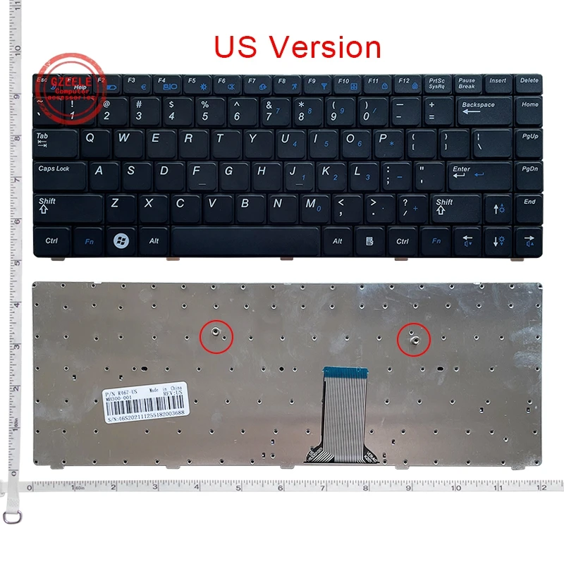 

Клавиатура GZEELE США для Samsung R470 R465 R463 R439 R418 R420 R423 R464 NP-R439 NP-R440 RV408 P467 P428 P430 R478 R480 RV410