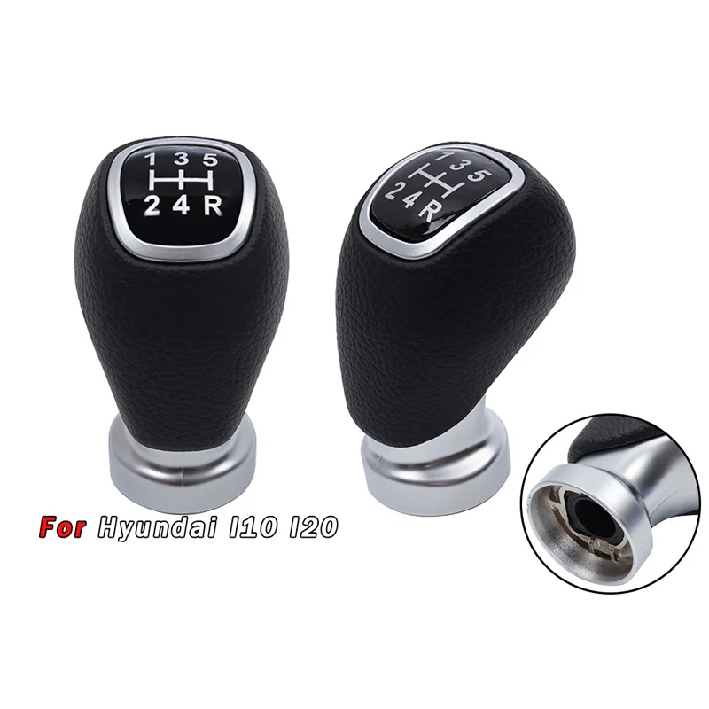 For Hyundai car gear head 5/6 speed handball thread type gear lever cab accessories anti-scratch and anti-slip