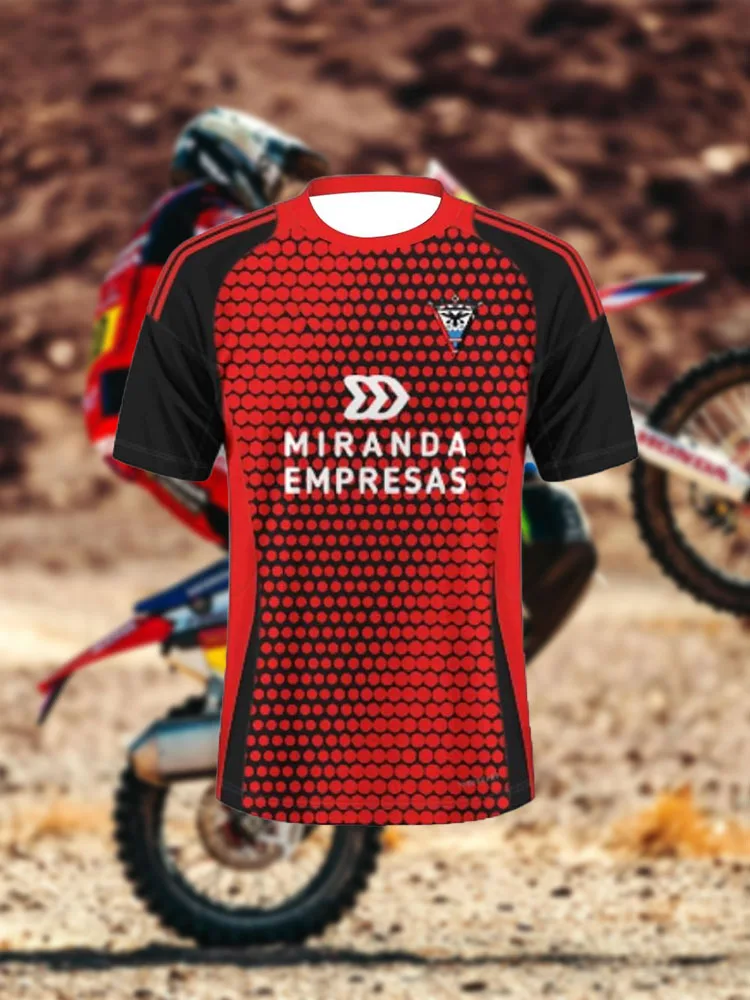 

Motorcycle Wind 3D Printed Short-Sleeved T-Shirt for Men - Summer Breathable 100% Polyester Trendy Motorcycle Style