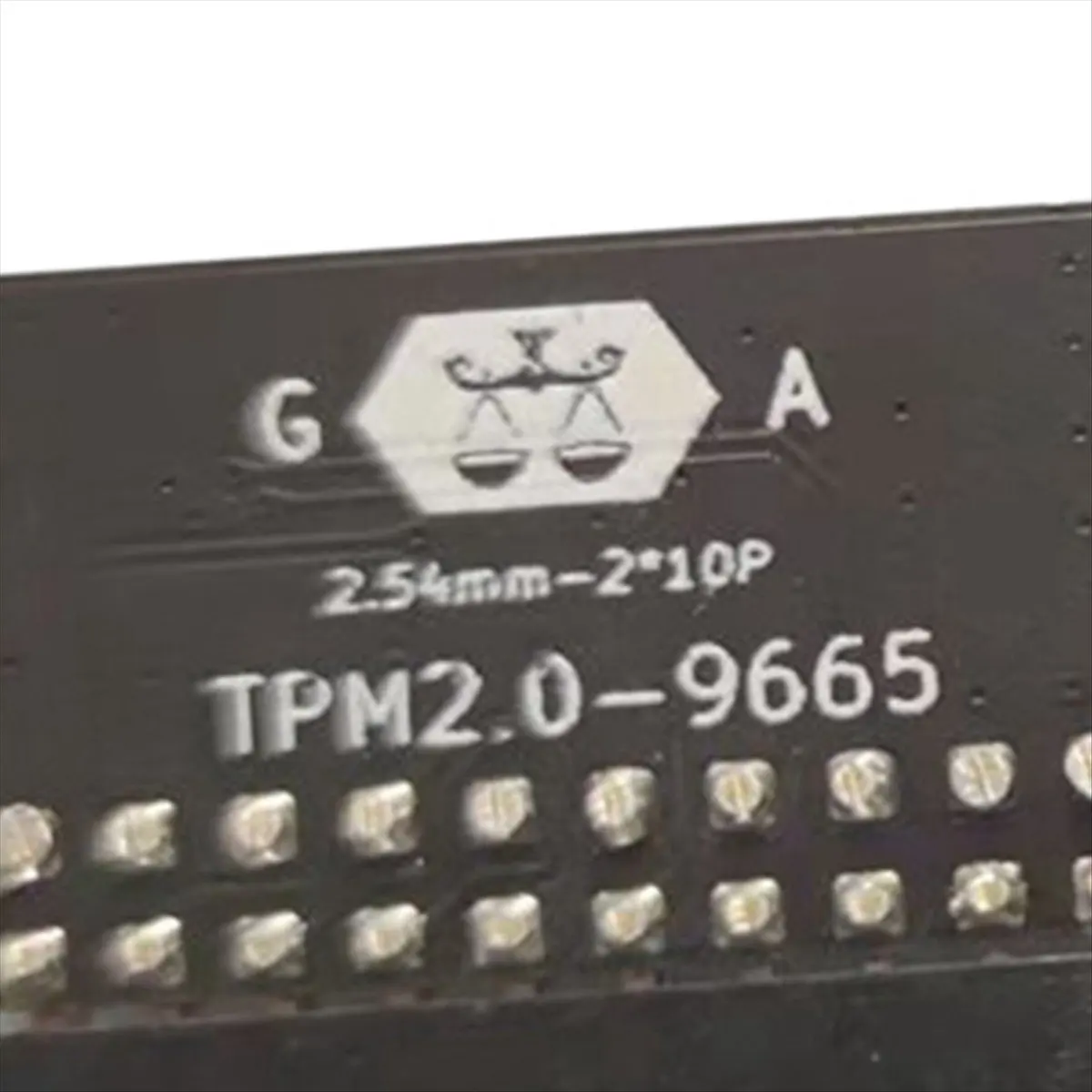 LPC 20Pin Protection Module for TPM-L R2.0/ -TPM2.0 Compatible Trust Platform Module 20-Pin 20-1 L2P7