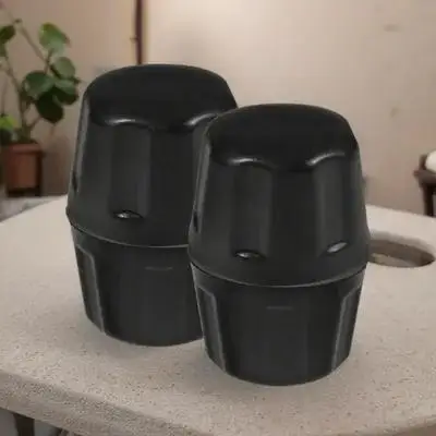 

4Pcs Atv Wheel Hub Caps 110-250cc Quad Rim Rubber Cover Protection from Debris Easy to Use Rim Wheel Cap Cover