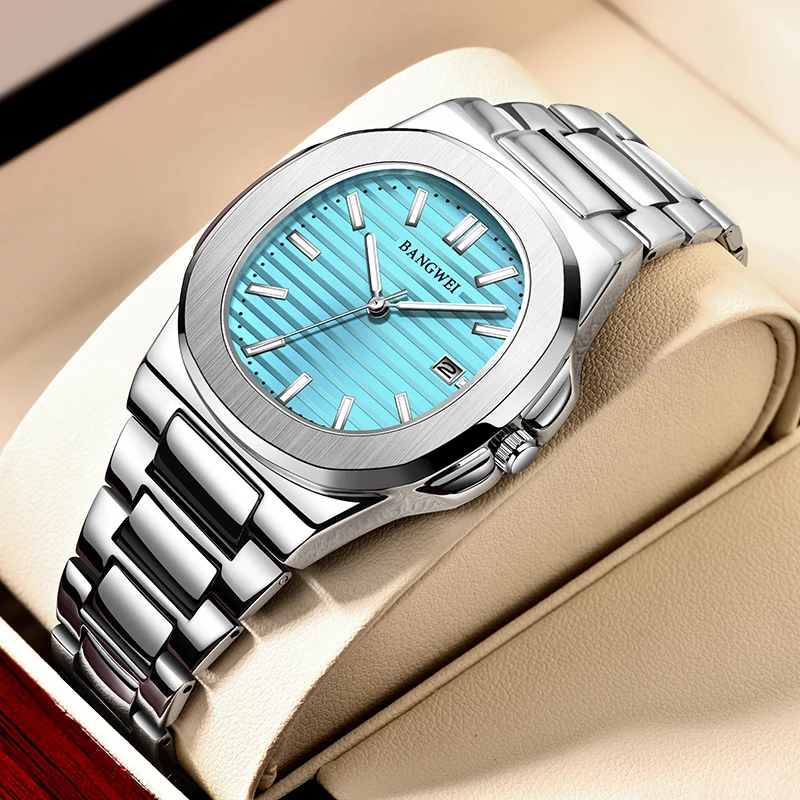 BANGWEI Jam Tangan Kuarsa Pria - Smartwatch Digital Watches For Men ulasan dan harga