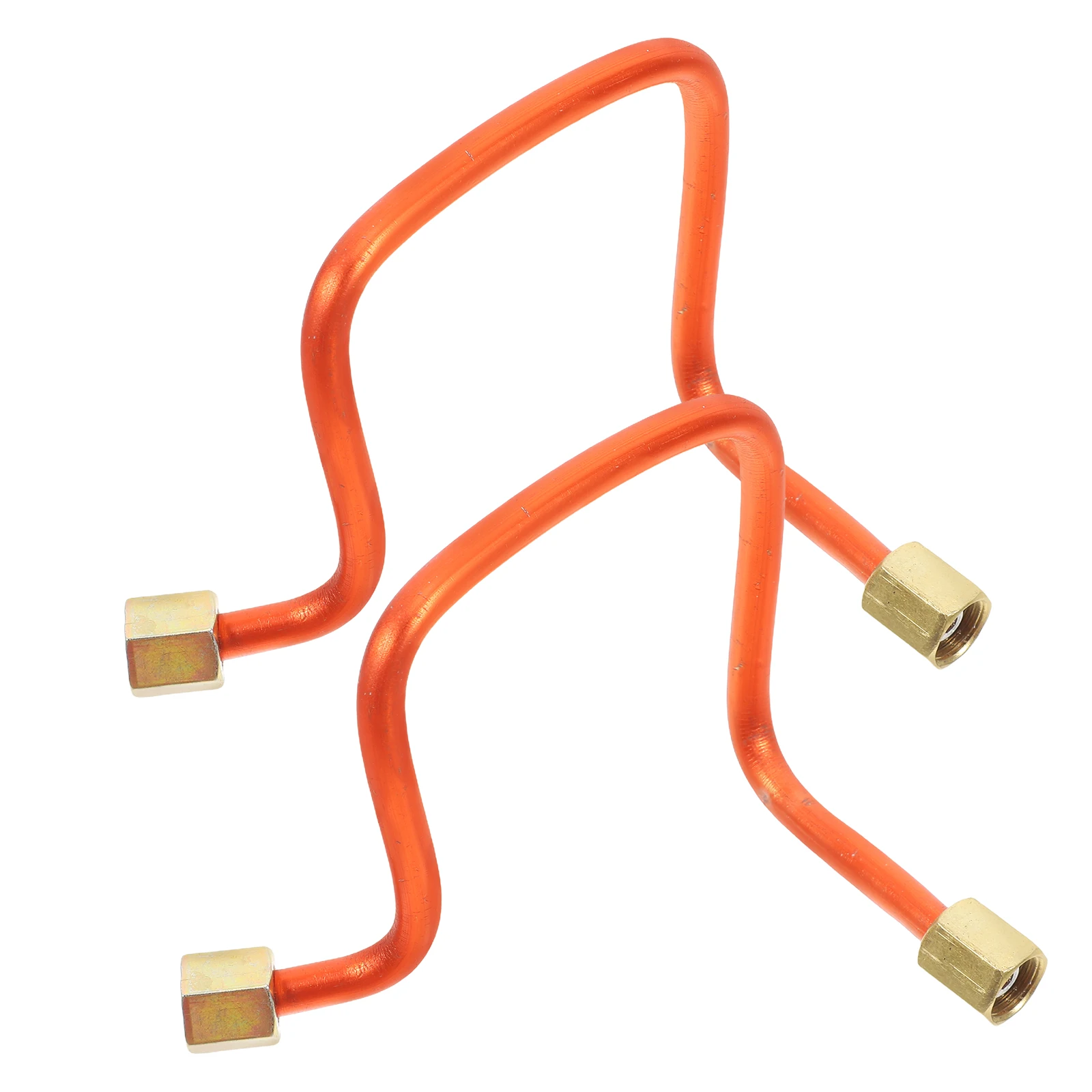 

2pcs Air Compressor Tube Replacement Heavy Duty Aluminum Hose Exhaust Pipe For Factory Workshop Lab Spare Parts Airline Hose Gas