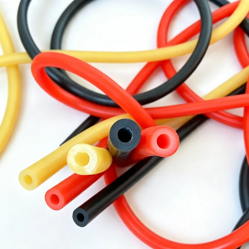 4/5/6/7/8M Nature Latex Rubber Tube 5mm ID 10mm OD High Elastic Rubber Tubing Fitness Pull Resistance Rope Elastic Training Band