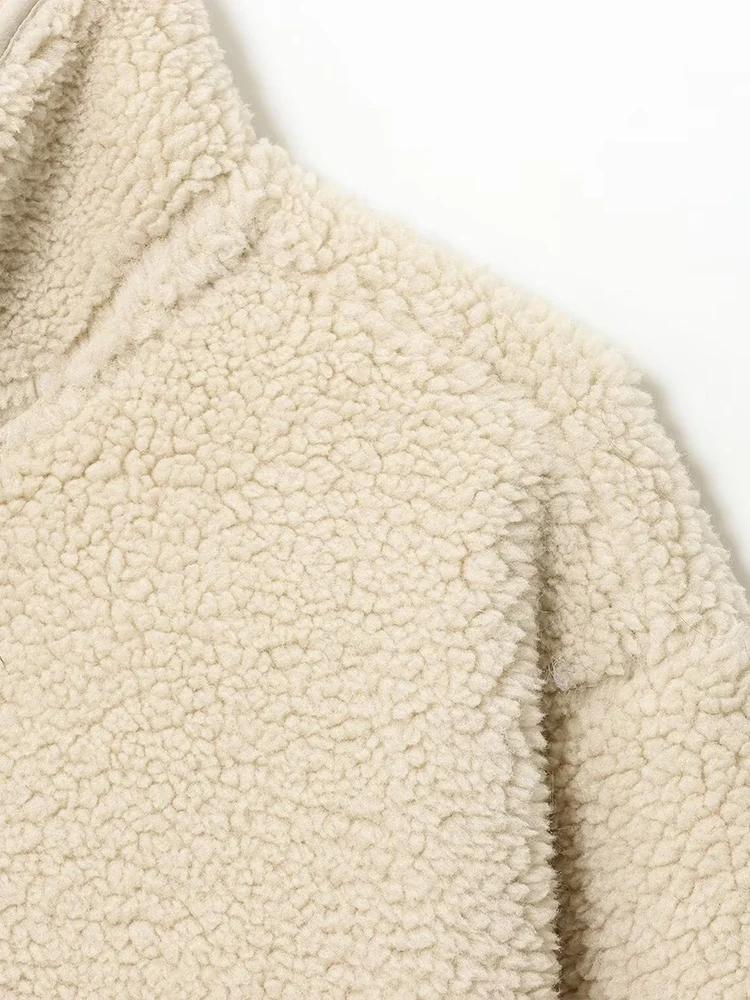 ملابس نسائية جديدة للخريف على الطراز الأوروبي والأمريكي سترة رياضية من جلد الغزال بأكمام طويلة عصرية ومتعددة الاستخدامات