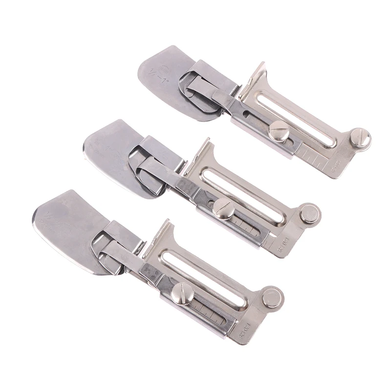 6MM-25MM  Adjustable Hemming Roller Crimping Folder Binder Presser Foot For Industrial Lockstitch Sewing Machine Accessories