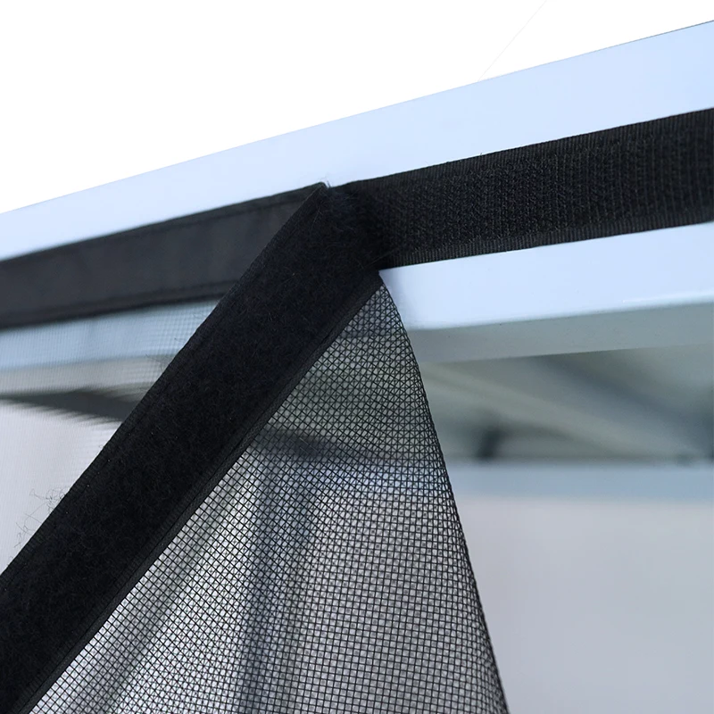 DTGJ Insect Mosquito Nets for Window Screen Mesh Custom Size Tulle Invisible Black Fiberglass Against Mosquitoes and Flies