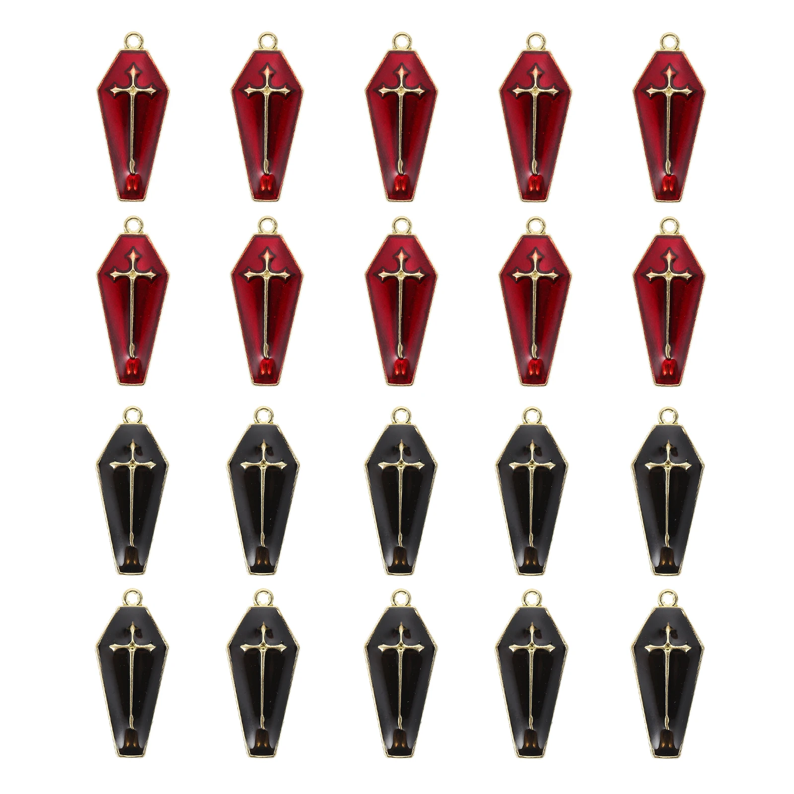 

20pcs Alloy Pendants Halloween Charms DIY Earring Jewelry Accessories Teens Bracelet Keychain Decorations