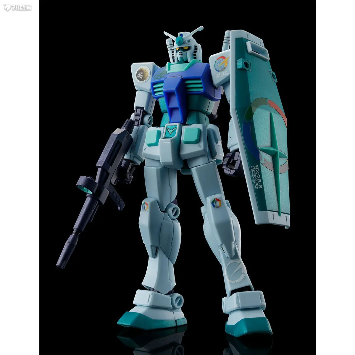Bandai Originele HGUC Limited Edition RX-78-2 Gundam [Earth Color] & Flying Dragon Gundam Anime Action Doll Assembly Toy