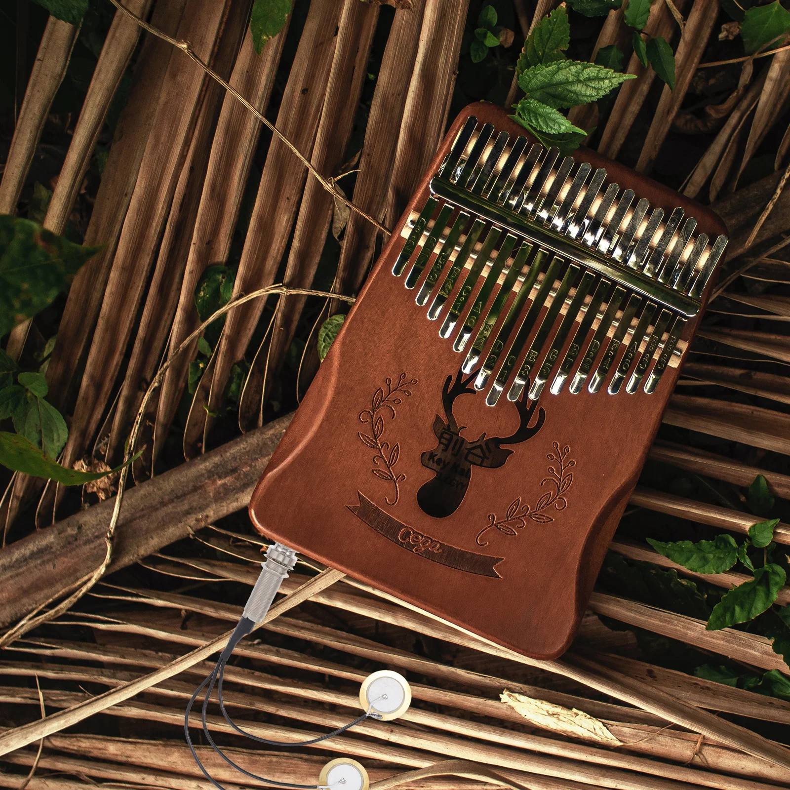 

Kalimba Pickups Thumb Piano Loudspeaker Professional Accessories Component Durable Lightweight Practical Part Sound