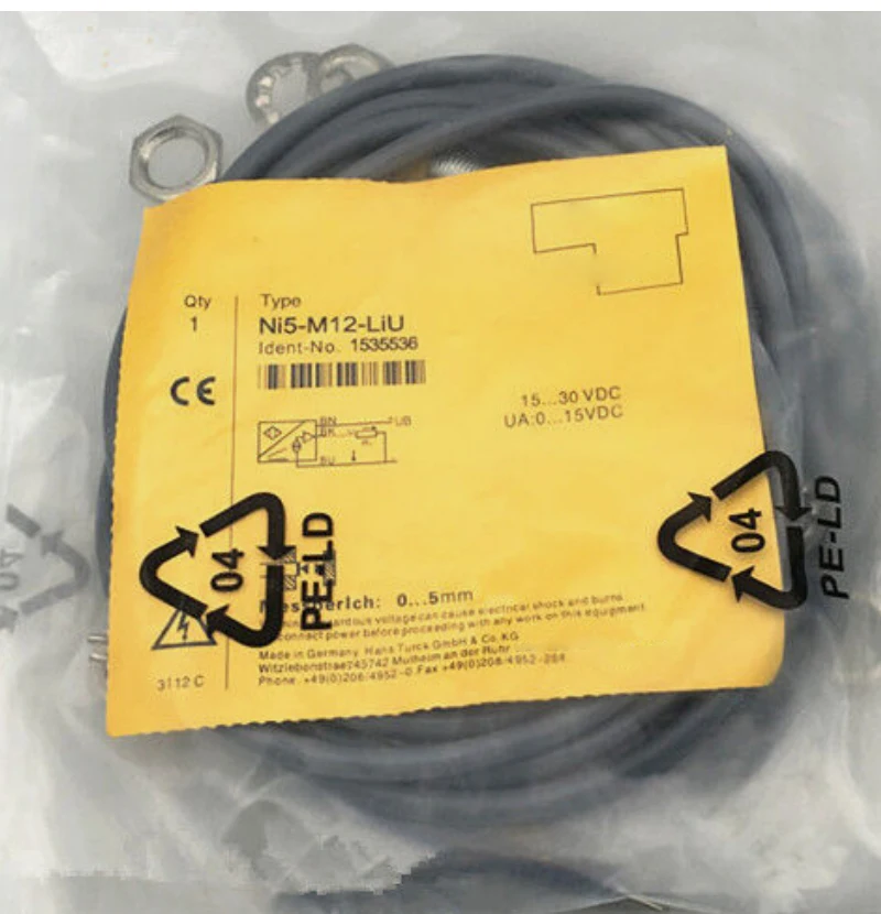 

Ni5-M12-LiU Proximity Switch Sensor New High-Quality