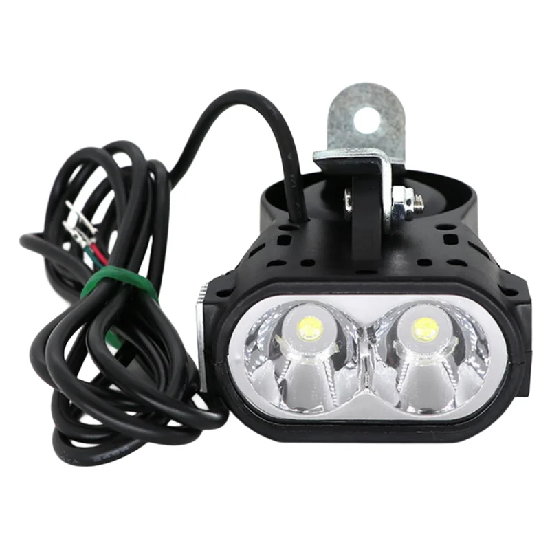 

ABHT-для ночной езды на электронном велосипеде, водонепроницаемая светодиодная фара, велосипедный фонарь с громким звуковым сигналом 80-100 дБ, велосипедные фары