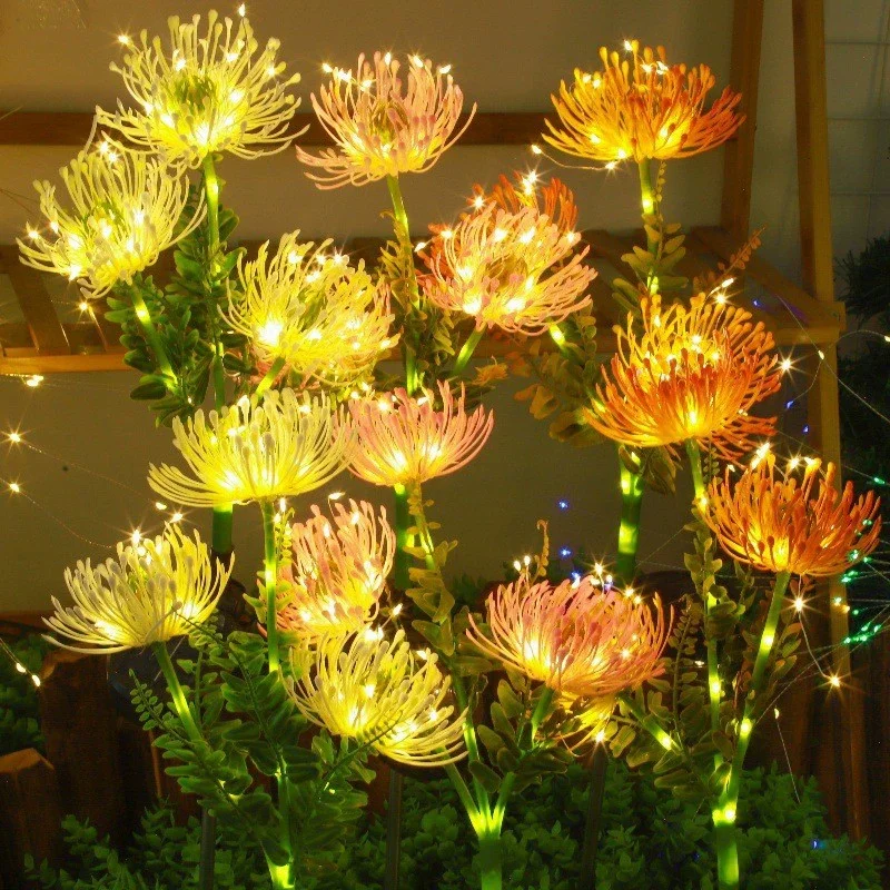 

Садовый светильник на солнечных батареях «Вечный цветок» (снежный лотос), светодиодный, для газона, сада, летнего кемпинга, вечеринок, ландшафтного освещения и декора