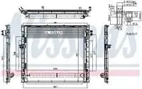 940394 air conditioner radiator X166 C292 for 166 C292