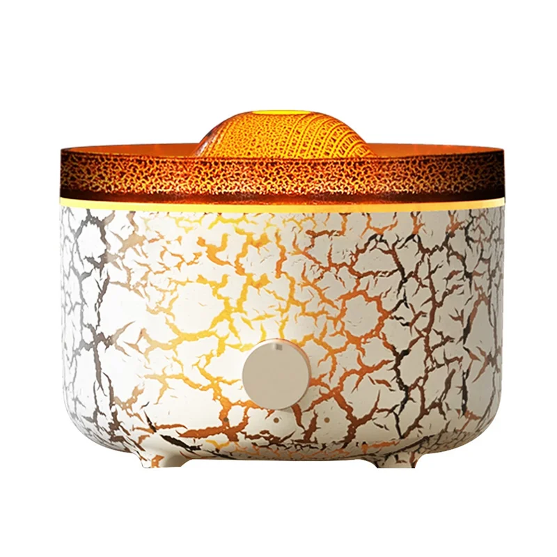 ABRG-560ML Увлажнители для ароматерапии Диффузоры 3D Увлажнитель воздуха с имитацией пламени Кольцо для дыма Спрей для комнаты