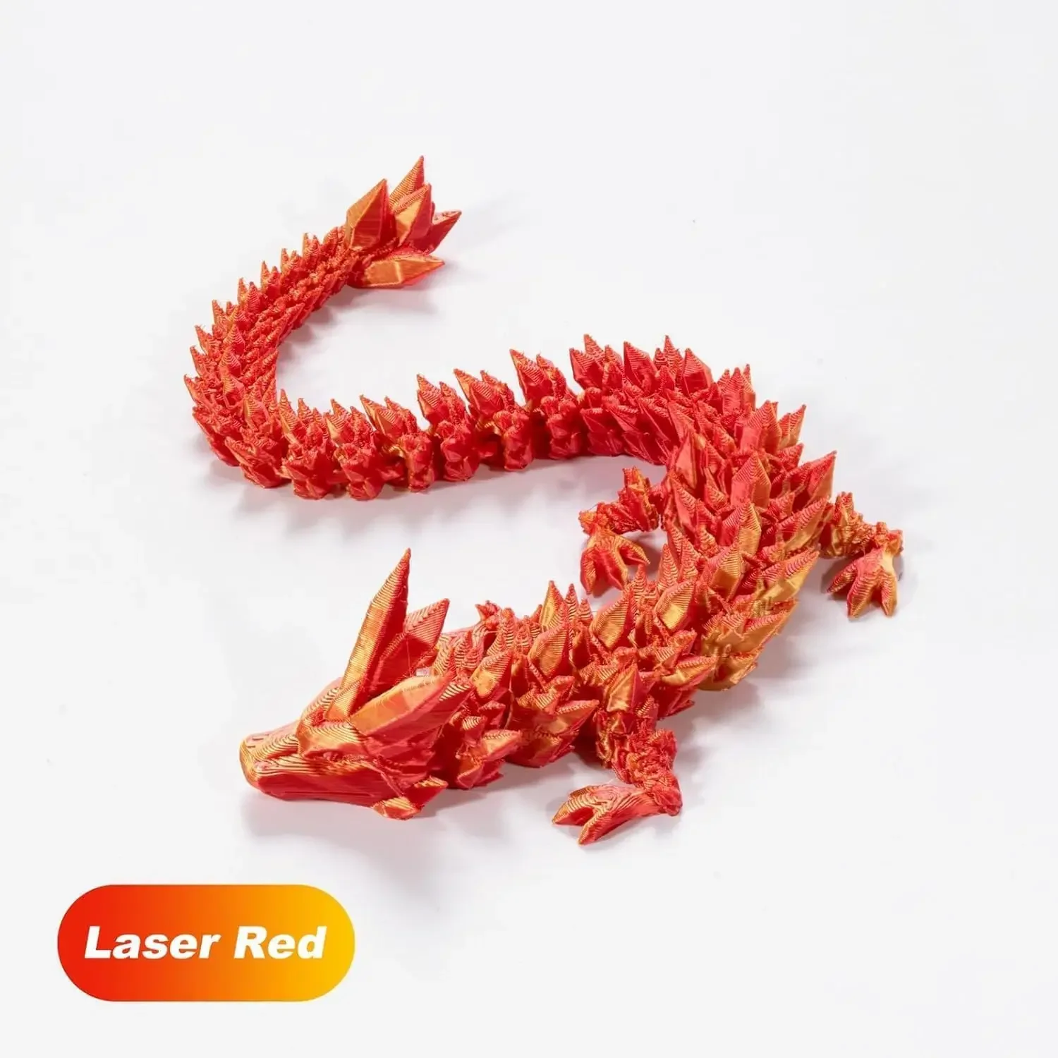 3D printed dragon fidget toy crafts Flexible 3d Articulated Dragon Home Office Decoration Decor Gifts