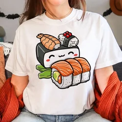 Sushi tshirt women summer t-shirts female manga 2000s clothing