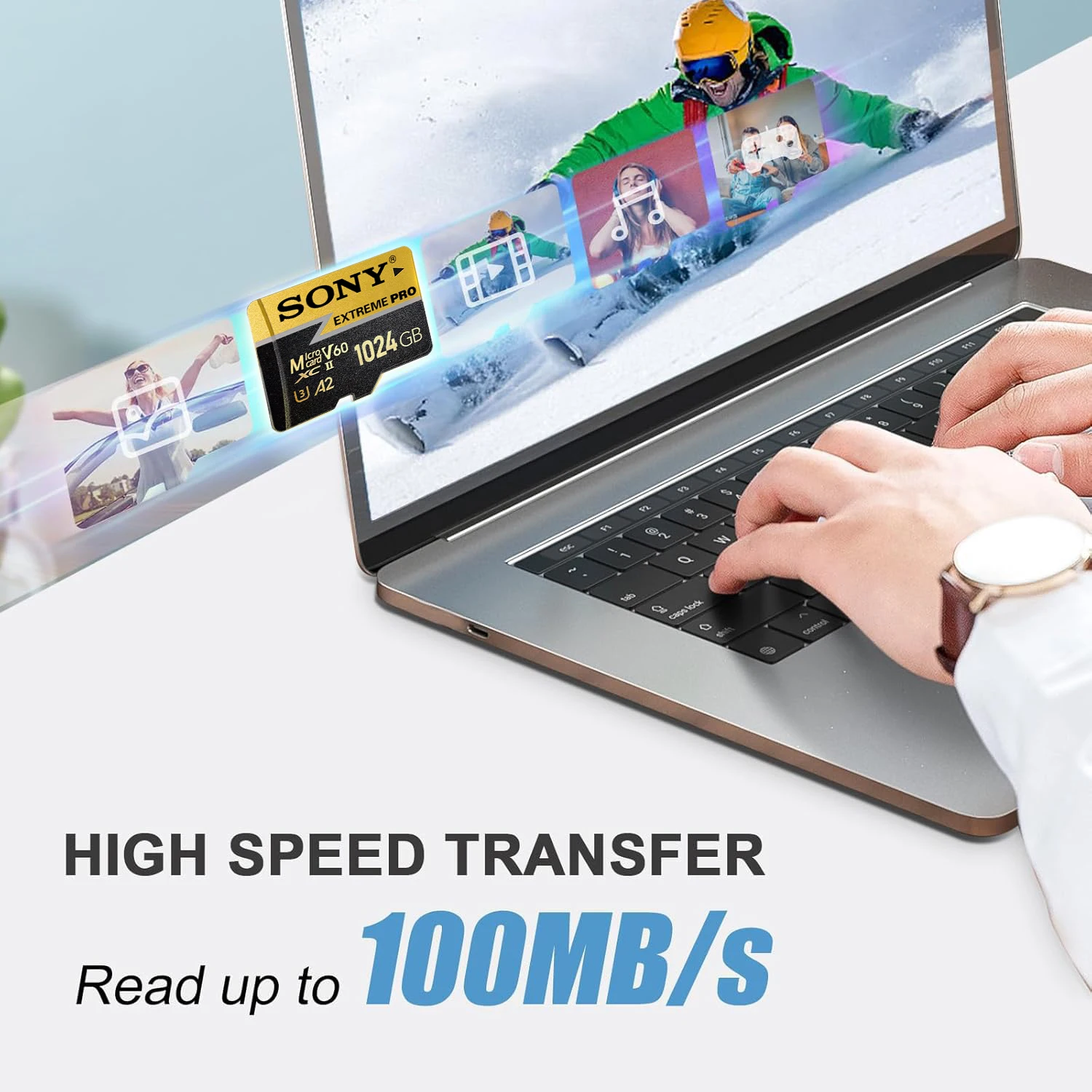 بطاقة ذاكرة سوني SD عالية السرعة 1 تيرا بايت مايكرو فلاش بطاقة SD المتطرفة TF بطاقة فلاش فئة 10 128 جيجابايت 512 جيجابايت 256 جيجابايت 64 جيجابايت للهواتف الذكية