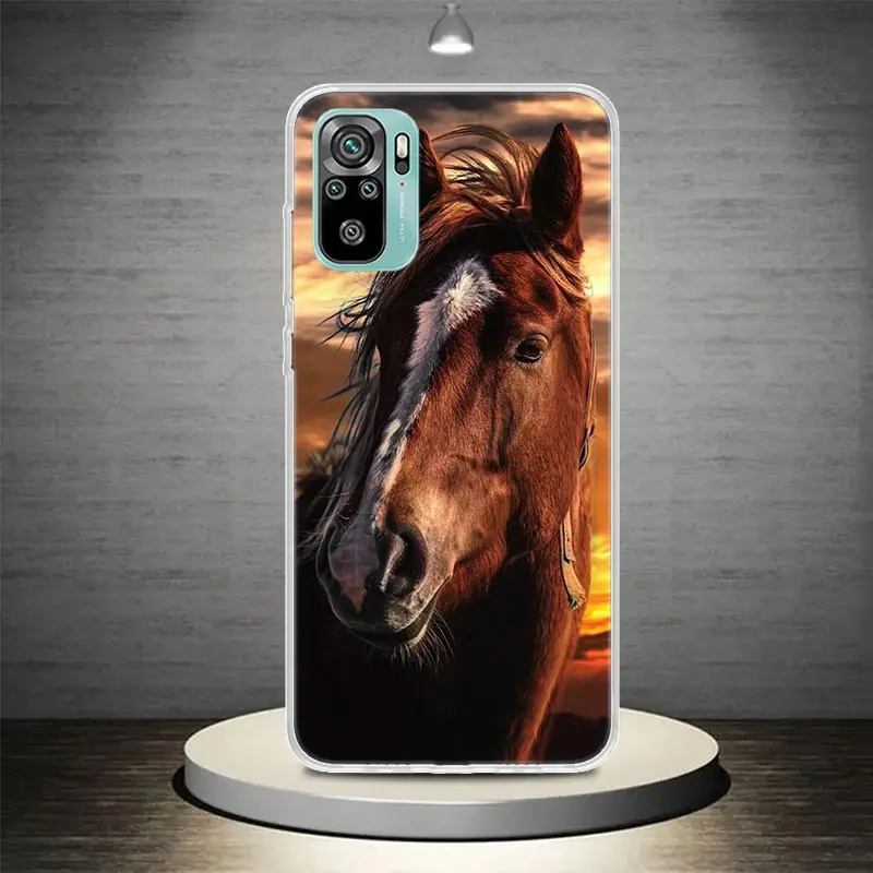 Horse Great Beauty Galloping Phone Case Coque For Xiaomi Redmi Note 13 12S 12 11 11S 11T 11E 10 Pro Plus 10S 9 9S 9T 8 8T Global