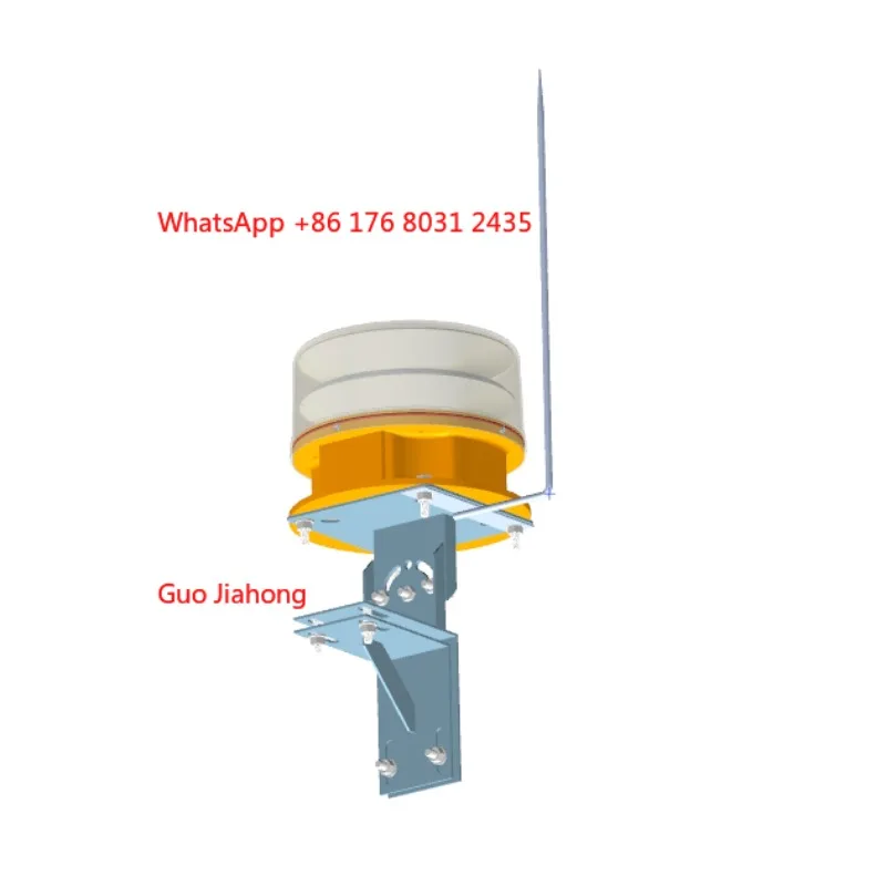 

Warning Lighting for Aviation White Omnidirectional Medium Intensity 40FPM Flash GPS Sync Tower Obstruction Lighting System