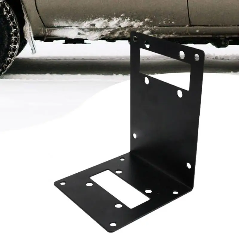 Parking Heater Mounting Bracket L Shaped Mount Bracket Mount Plate Parking Heater Base Floor Mounting Plate for Small Cars SUVs