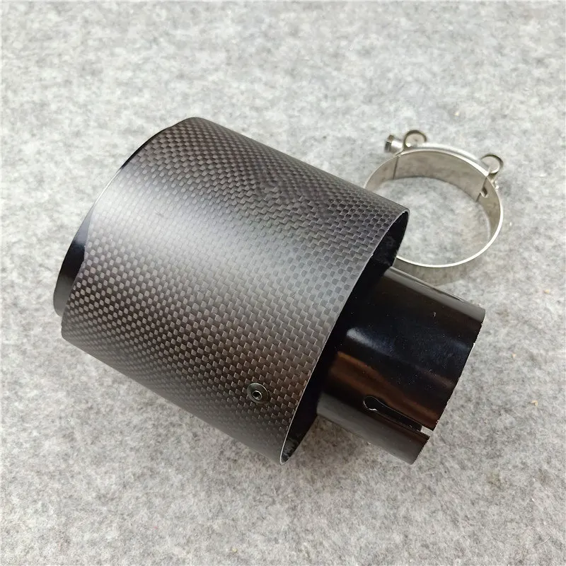 Exhaust Pipe 304 Stainless Steel  Muffler Tips Big Size High Quality Tails Throats Rear Nozzles Outlet 130MM