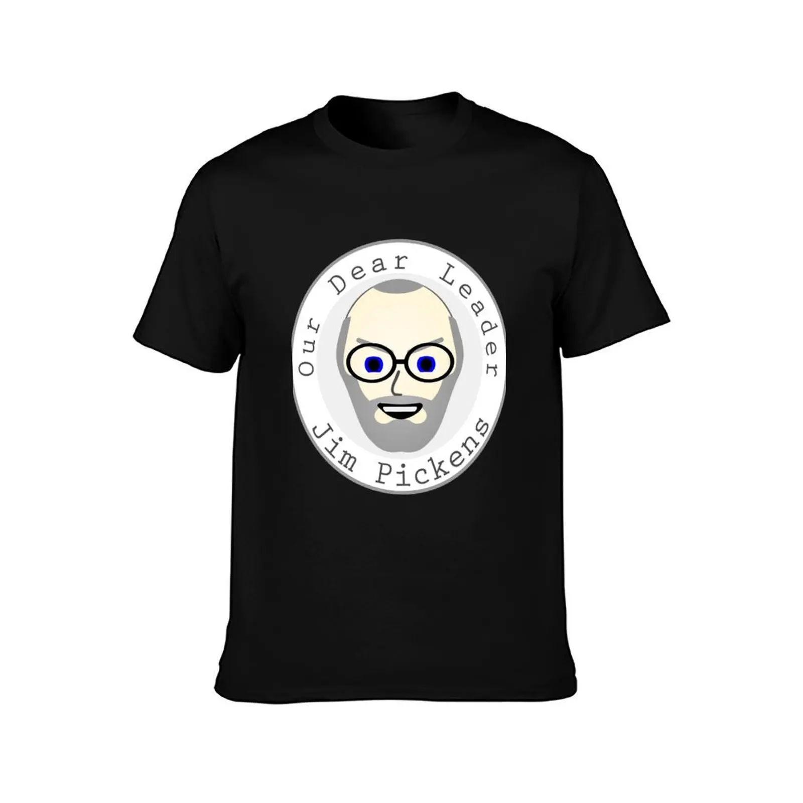 Jim Pickens but it's a T-Shirt Basic Short Sleeve Cotton Blend T-Shirt
