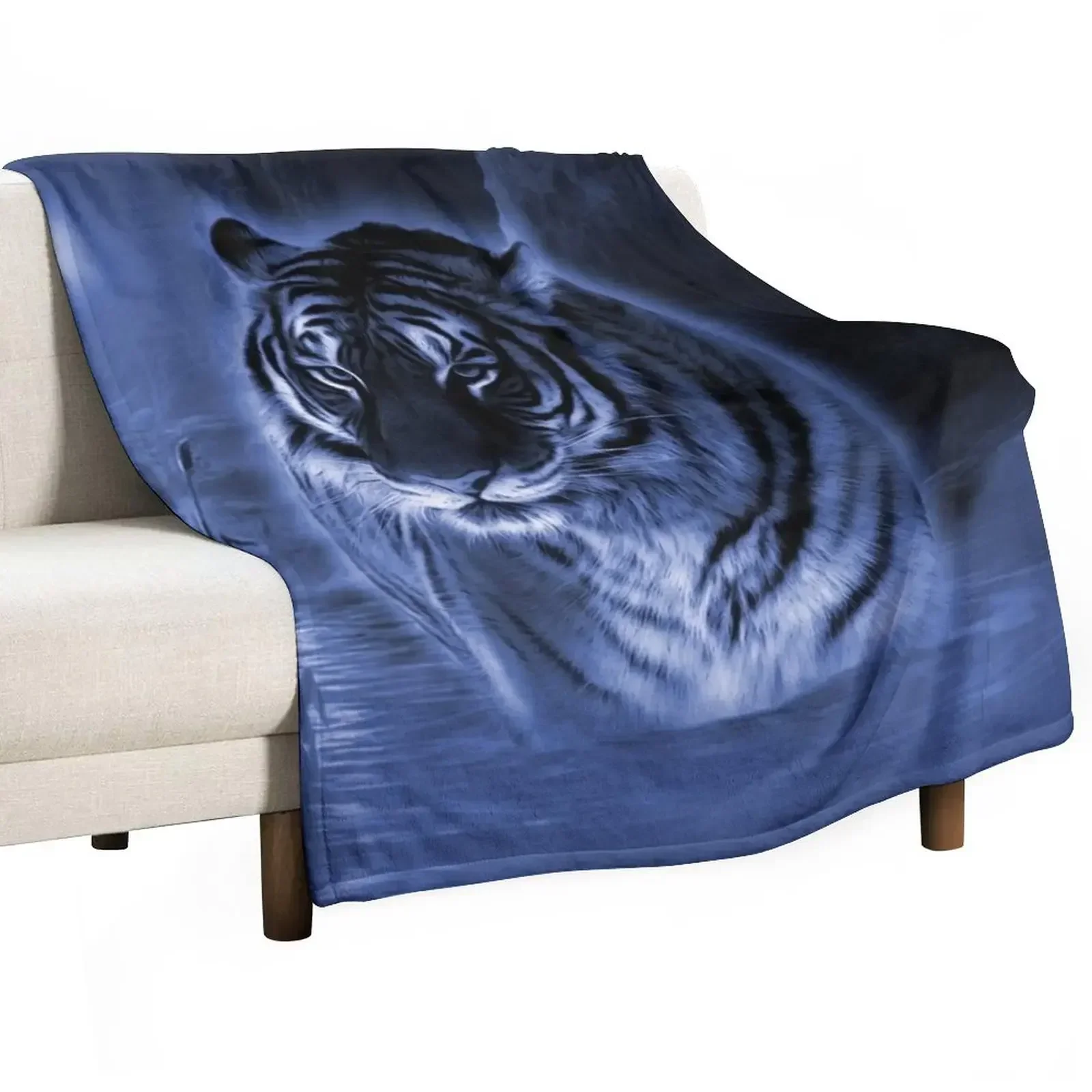 

TIGER TIGER Throw Blanket for winter blankets and throws For Sofa Thin Extra Large Throw Blankets