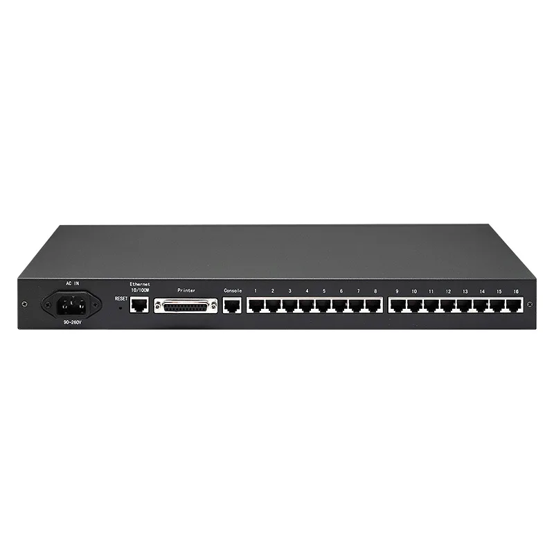 UT-6616M 16 Port Serial Server TCP Network Port To 16 Port Rs485/422 Network Converter