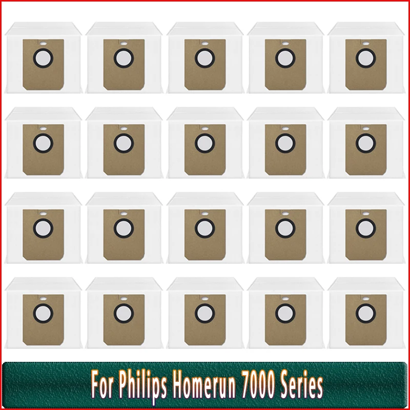 Dust Bags Compatible For Philips HomeRun 7000 Series XU7100/01 / XU7100/02 Vacuum Parts Trash Bags XV1472/00 Accessories