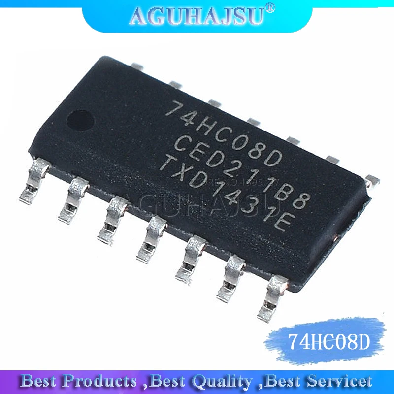 

10PCS 74HC08D 74HC08 SN74HC08DR SN74HC08 Waterproof shell