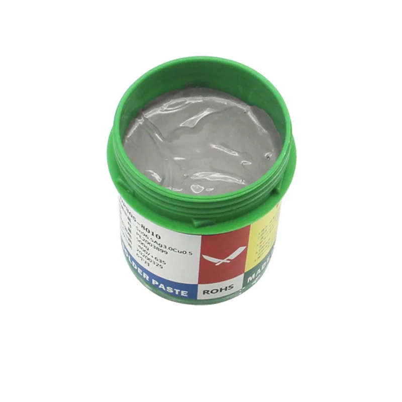 

500g/pot High temperature solder paste 305 environmentally friendly halogen-free manufacturer Sn96.5Ag3Cu0.5 TIn solder paste