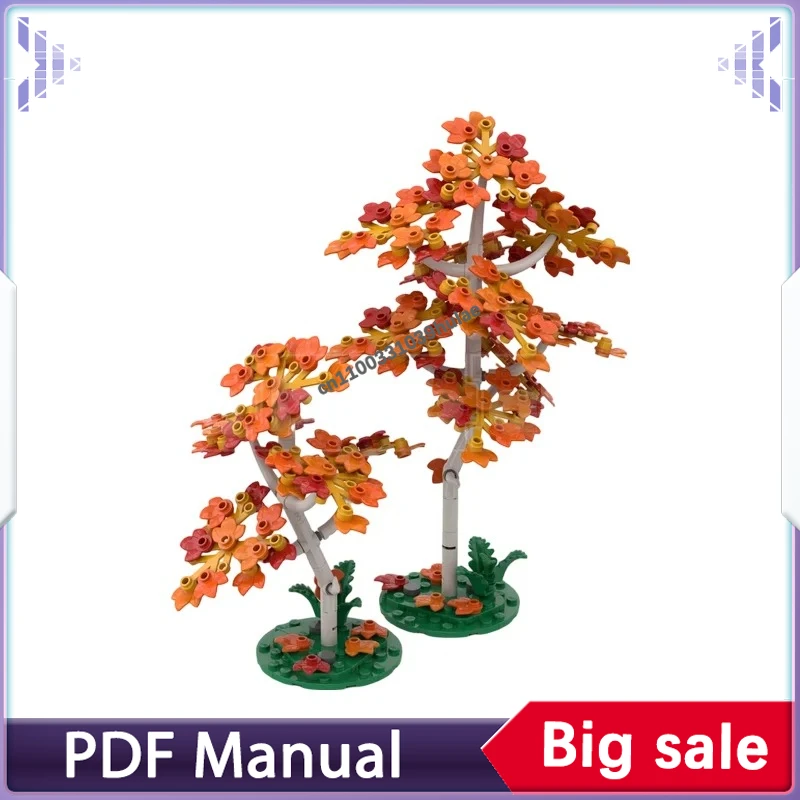 

Plants and Trees Collection Alternate Build MOC, Green Nature Accessories for Building Layout and Desktop Display