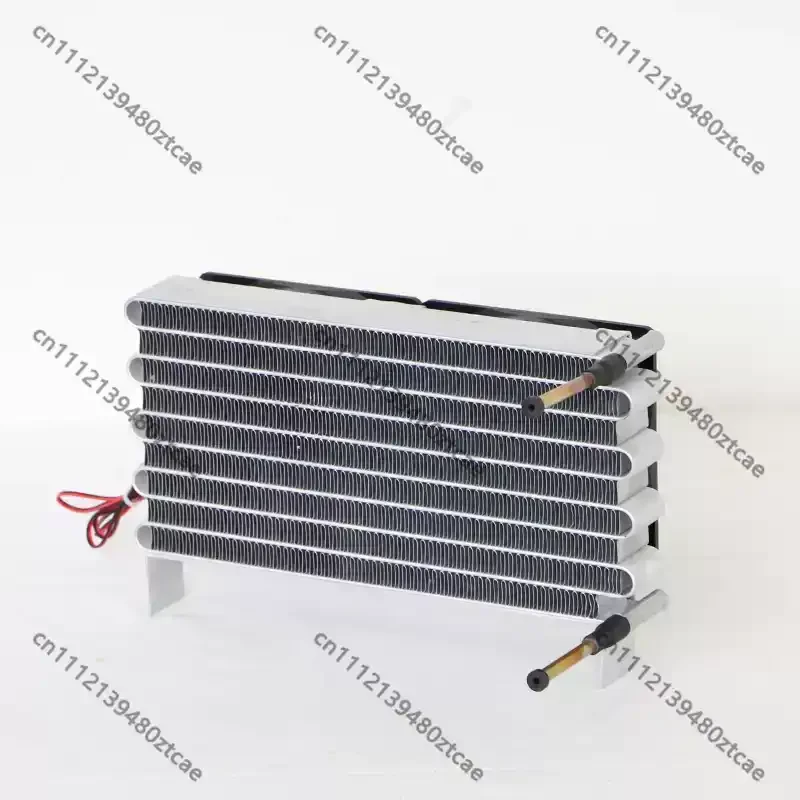 Dual‑Fan Micro‑Channel Air‑Cooled Condenser, Mini Compact Heatsink, High Heat Dissipation Small Size
