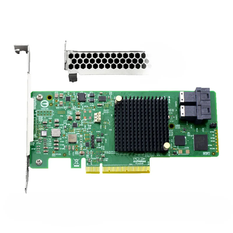 PCI-E3.0X8 to 12Gbps miniSAS SFF-8643