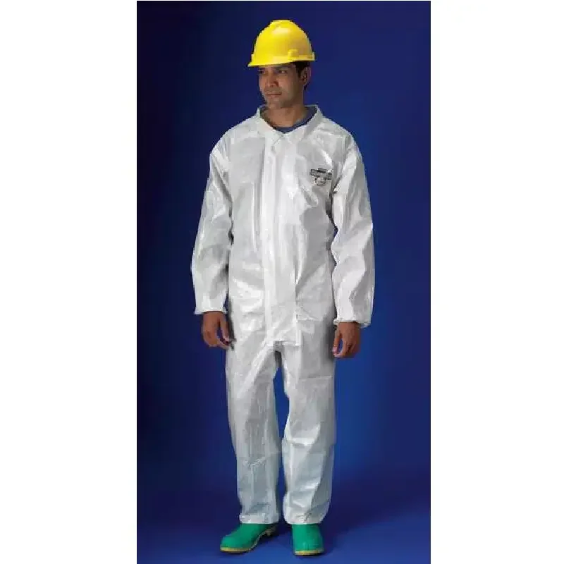 

ChemMax (R) 2 Collared Chemical Resistant Coveralls, ChemMax (R) 2, 4.3 oz Fabric Weight, White