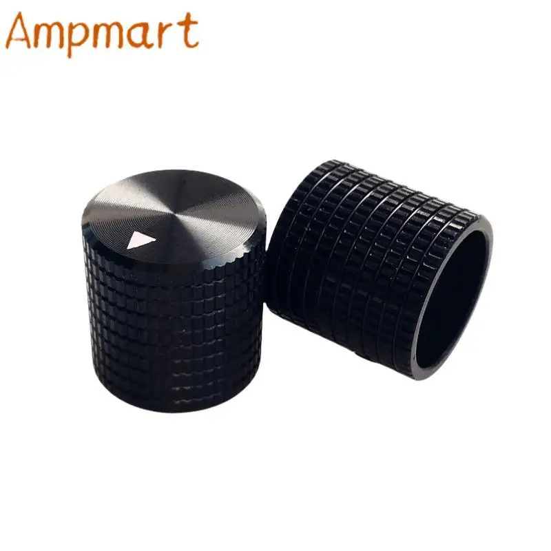 17x17MM Aluminum Alloy Knob, Used For Guitar Amplifier, CD, HIFI, Volume Adjustment Knob. Aperture: 6.0MM