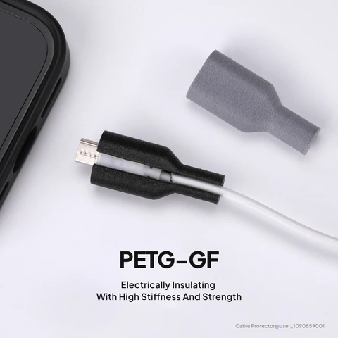 ELEGOO PETG GF стекловолокнистая нить серая 1.75 мм 1 кг